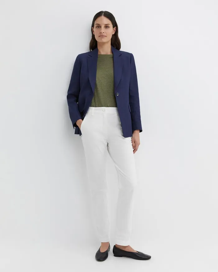 Women Sportscraft Tops and Tees Cecile Linen Top Khaki