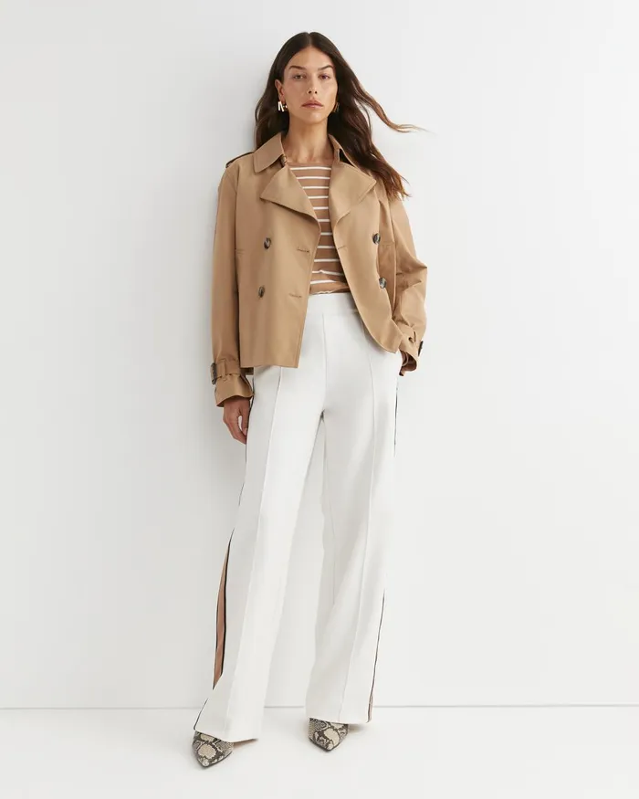 Women Sportscraft Tops and Tees Heidi Long Sleeve Rib Tee Tanwhite