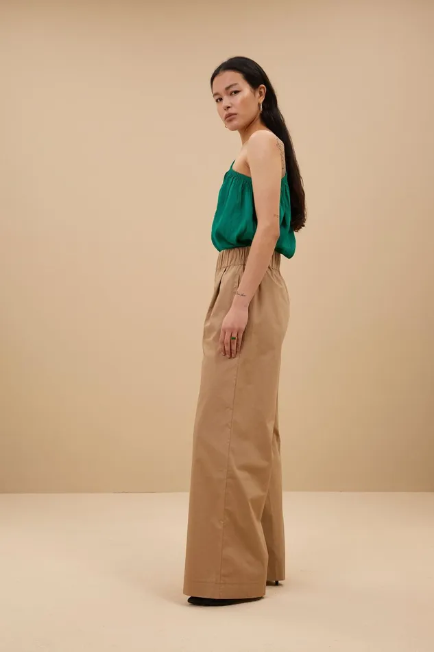 Women Stella Blouse Bright Green Bybar Blouses Women Stella Blouse Bright Green Bybar Blouses
