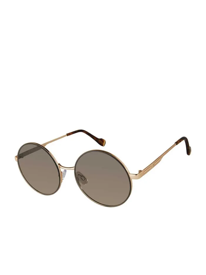 Women Sunglasses Jessica Simpson Vintage Metal Round Sunglasses In Gold and Tortoise Women Sunglasses Jessica Simpson Vintage Metal Round Sunglasses In Gold and Tortoise