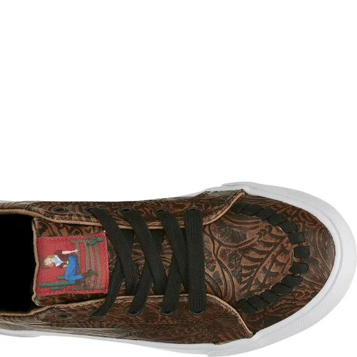 WOMEN Susie Floral Brown Justin Boots Casuals