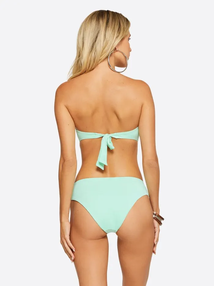 Women Swim Jessica Simpson Carnival In Rio Handkerchief Bandeau In Cool Multi