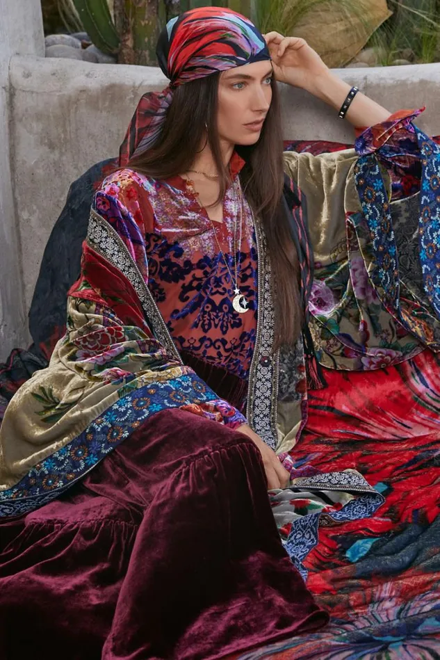 Women Syriah Burnout Enta Blouse Multi Johnny Was Tops Women Syriah Burnout Enta Blouse Multi Johnny Was Tops