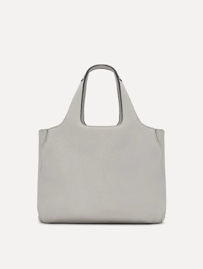 Women The Mini Topaz Grigio Perla Oscar De La Renta Signature Handbags