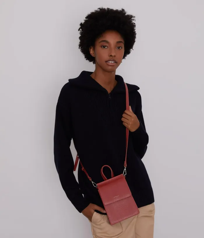 Women Thessa Vegan Crossbody Bag 8211 Vintage Barn Matt and Nat Cell Phone Holders