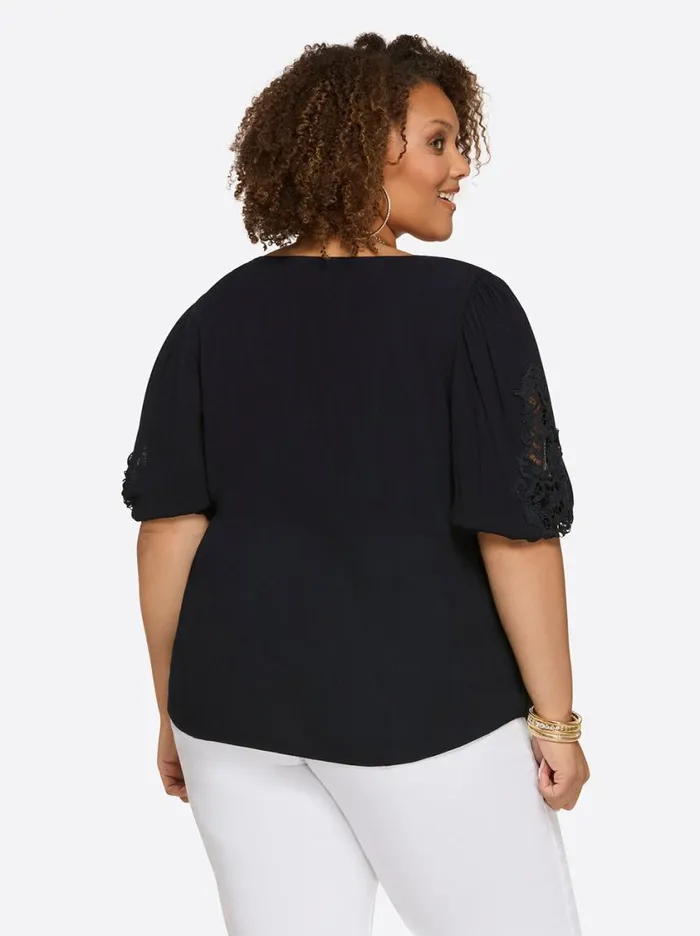 Women Tops and Tees Jessica Simpson Eloise Blouse In Night Sky