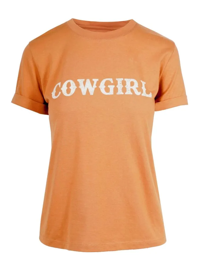 Women Tops and Tees Jessica Simpson Ike Tee In Bone Brown