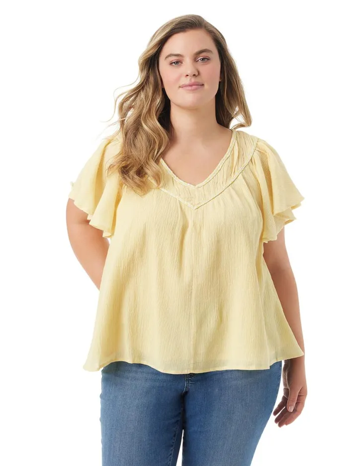 Women Tops and Tees Jessica Simpson Serenity Top In Sundress