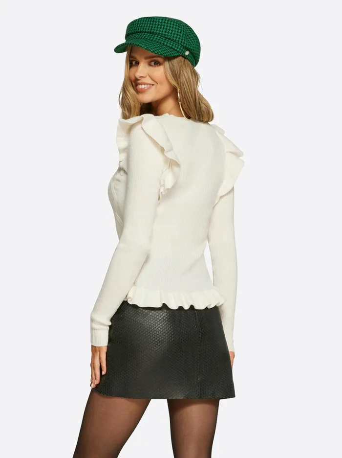Women Tops and Tees Jessica Simpson Skye Sweater In Pristine