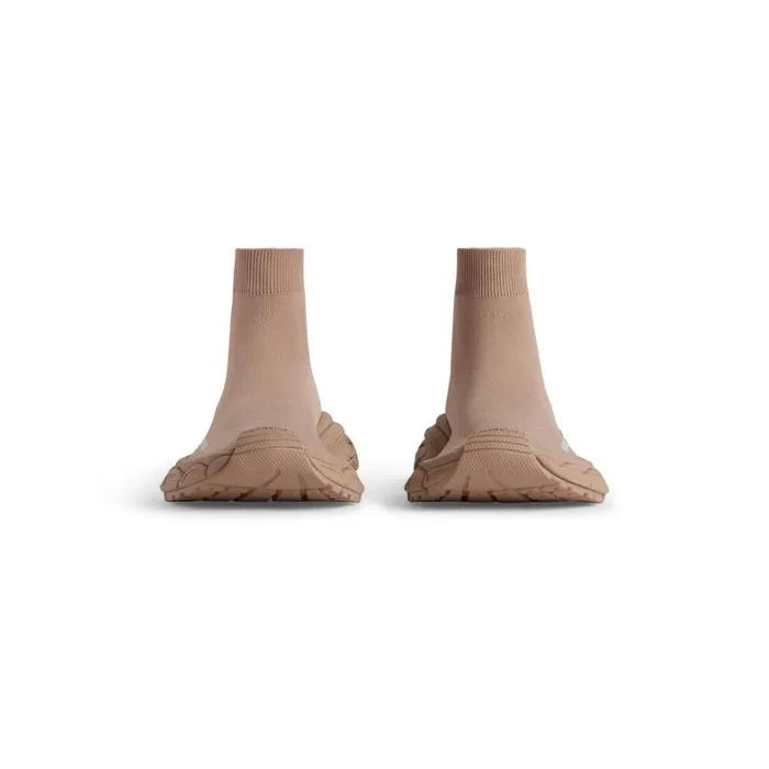 Women Trainers Balenciaga 3xl Sock Recycled Knit Trainers In Beige