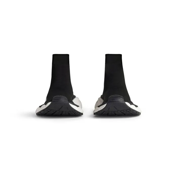 Women Trainers Balenciaga 3xl Sock Recycled Knit Trainers In Black