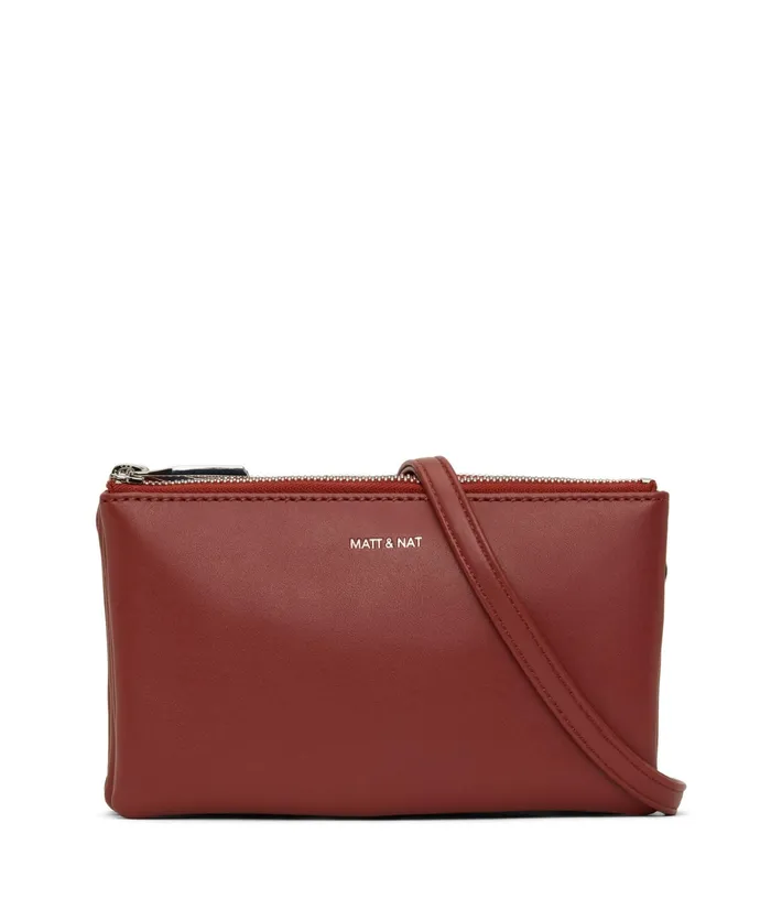 Women Triplet Vegan Crossbody Bag 8211 Loom Gala Matt and Nat Crossbody