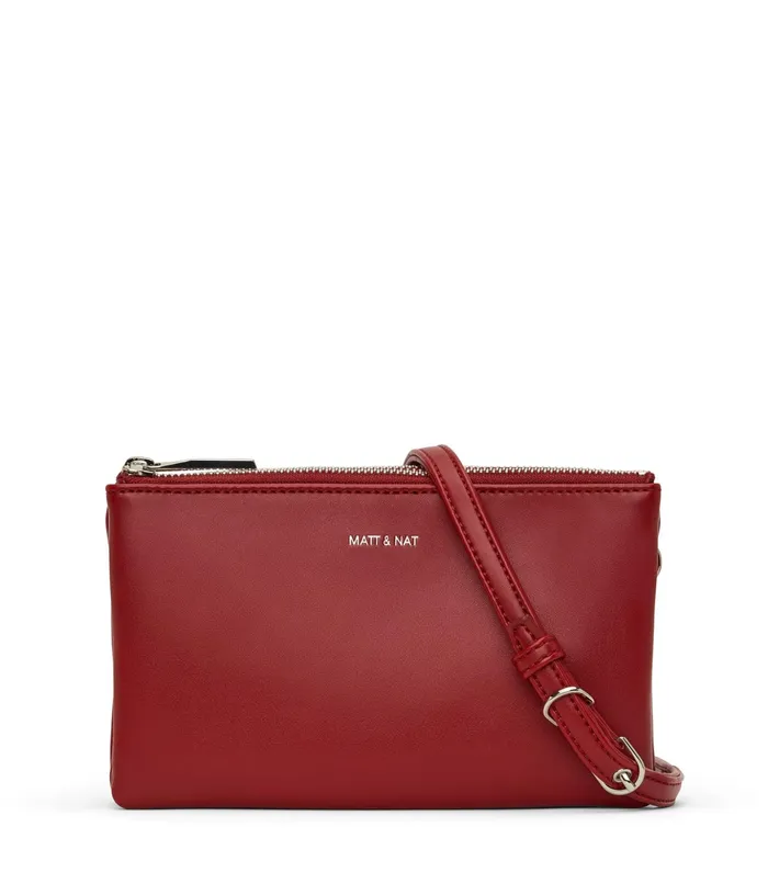 Women Triplet Vegan Crossbody Bag 8211 Loom Gala Matt and Nat Crossbody