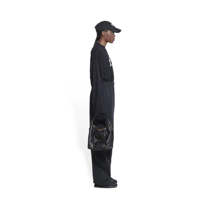 Women Trousers Balenciaga Political Campaign Jogging Trousers In Black