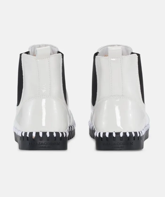 Women Tulip Flats Ilse Jacobsen Ankel Boot Gloss 8211 Kit Black Women Tulip Flats Ilse Jacobsen Ankel Boot Gloss 8211 Kit Black