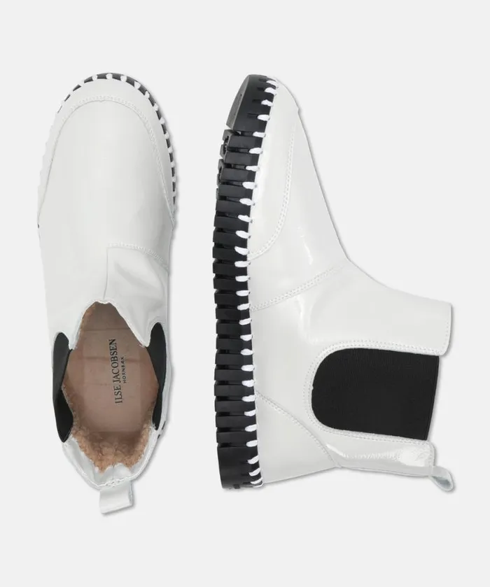 Women Tulip Flats Ilse Jacobsen Ankel Boot Gloss 8211 Kit Black Women Tulip Flats Ilse Jacobsen Ankel Boot Gloss 8211 Kit Black