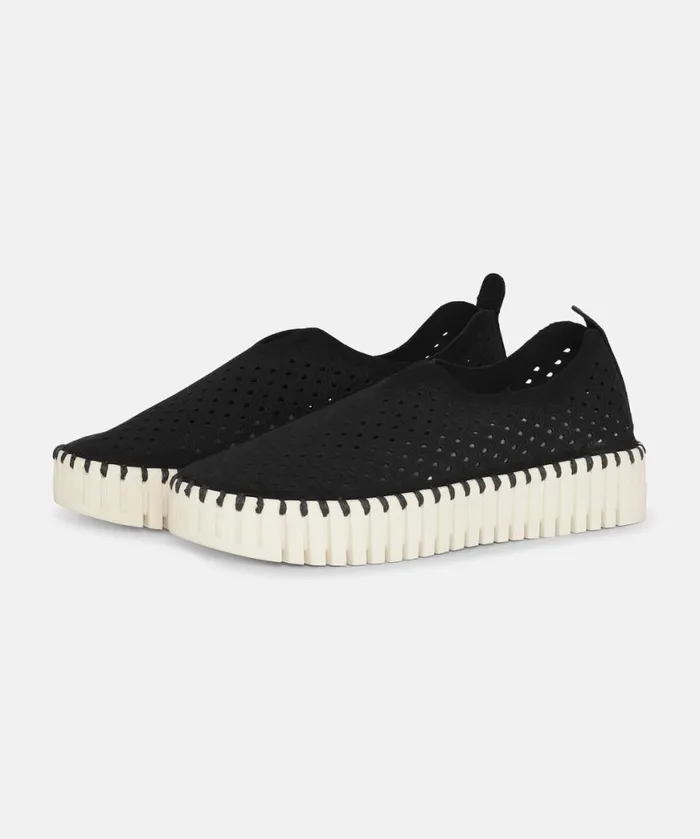 Women Tulip Flats Ilse Jacobsen Flats 8211 Black