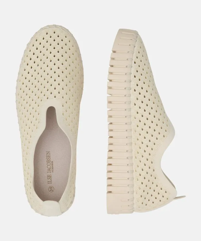 Women Tulip Flats Ilse Jacobsen Flats 8211 Milk Creme Women Tulip Flats Ilse Jacobsen Flats 8211 Milk Creme