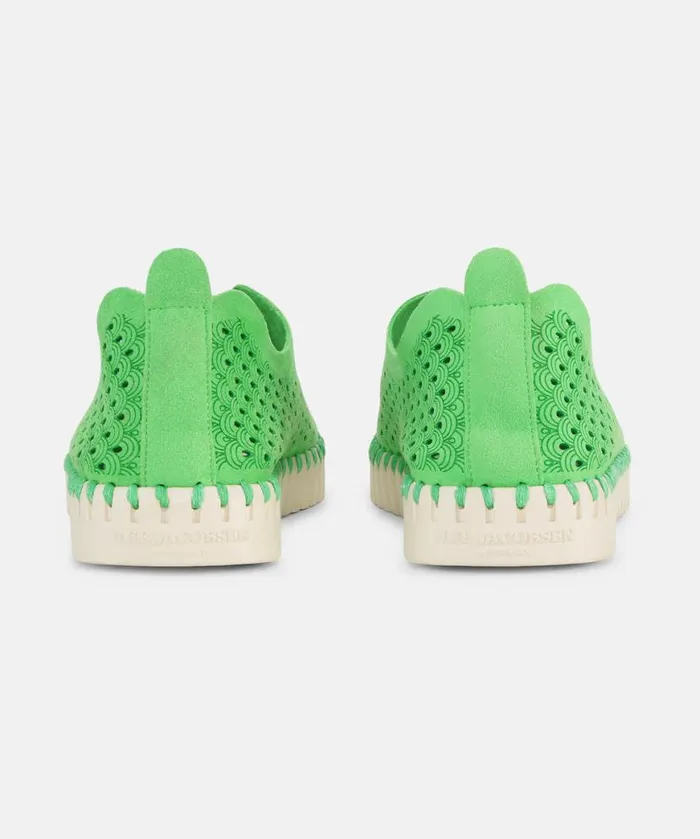 Women Tulip Flats Ilse Jacobsen Tulip SlipIn 8211 Bright Green Women Tulip Flats Ilse Jacobsen Tulip SlipIn 8211 Bright Green