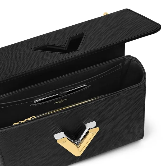 Women Twist Bag Louis Vuitton Louis Vuitton Black M22773 Twist MM 8211 Louis Vuitton Handbag Store