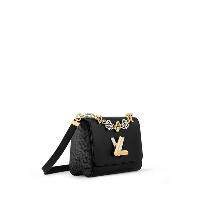 Women Twist Bag Louis Vuitton Louis Vuitton Black M22773 Twist MM 8211 Louis Vuitton Handbag Store