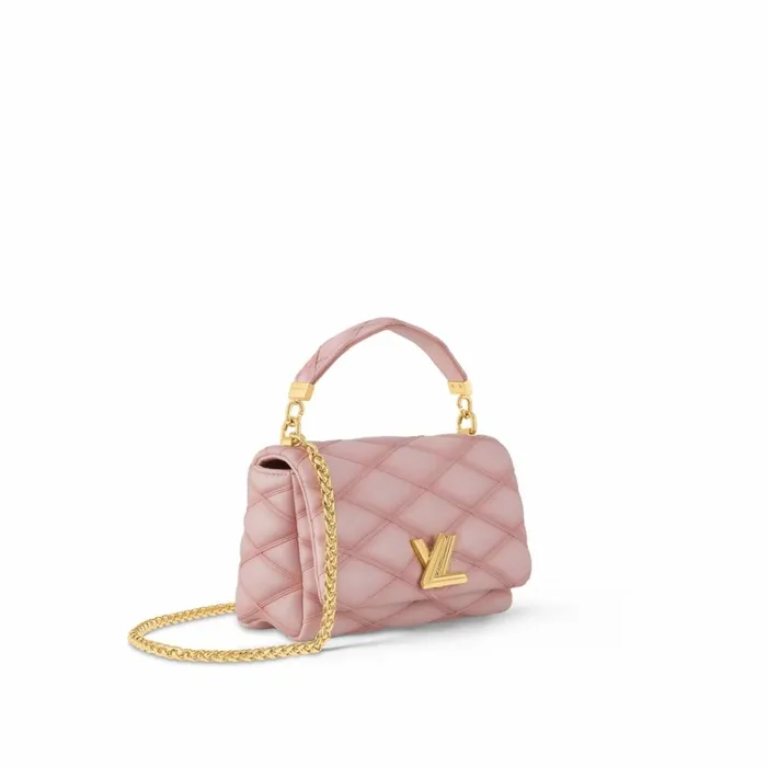 Women Twist Bag Louis Vuitton Louis Vuitton M24465 GO14 MM Rosabella Pink 8211 Louis Vuitton Handbag Store