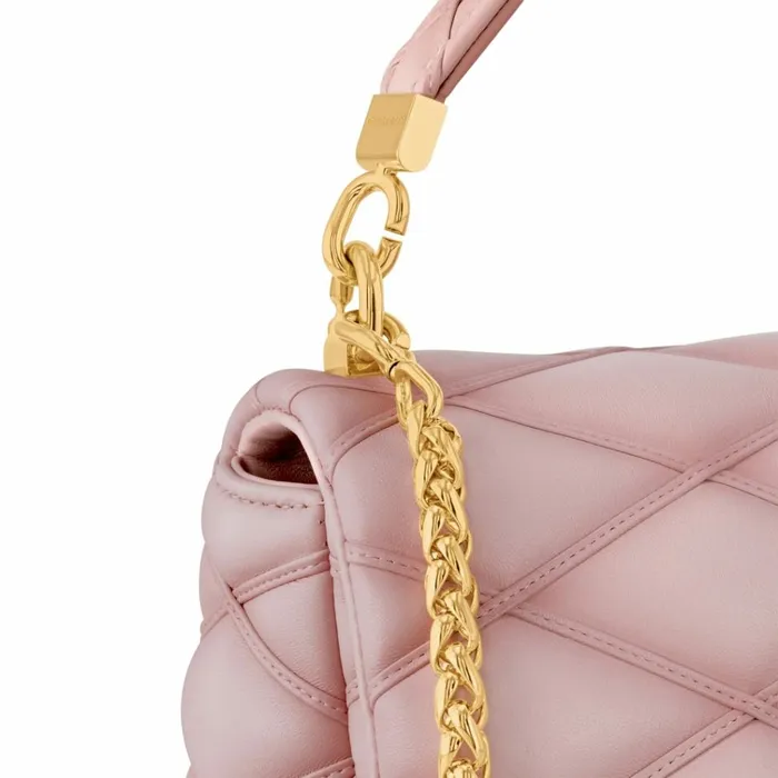 Women Twist Bag Louis Vuitton Louis Vuitton M24465 GO14 MM Rosabella Pink 8211 Louis Vuitton Handbag Store