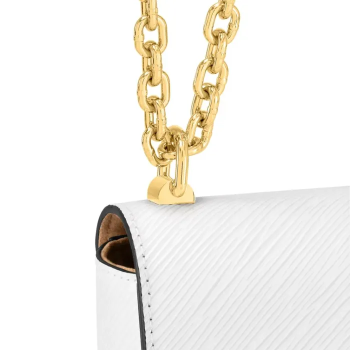Women Twist Bag Louis Vuitton Louis Vuitton White M21111 Twist MM 8211 Louis Vuitton Handbag Store