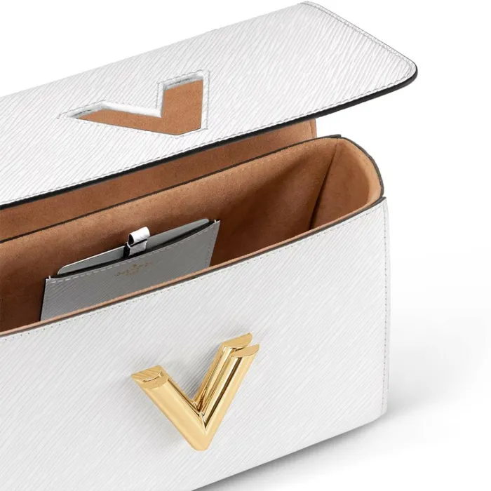 Women Twist Bag Louis Vuitton Louis Vuitton White M21111 Twist MM 8211 Louis Vuitton Handbag Store