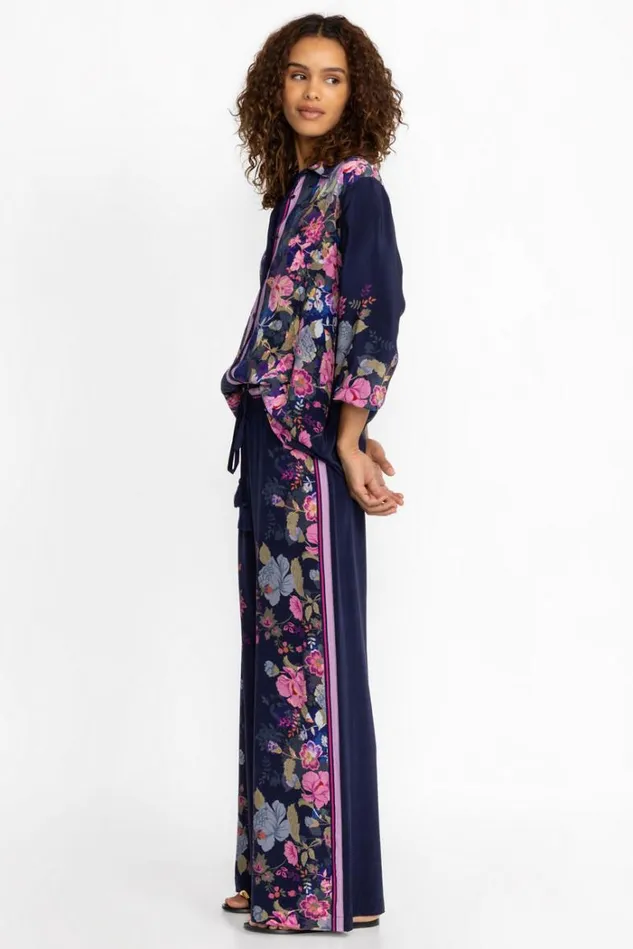Women VALERIA SILK EASY PANT Valeria Johnny Was Bottoms Women VALERIA SILK EASY PANT Valeria Johnny Was Bottoms