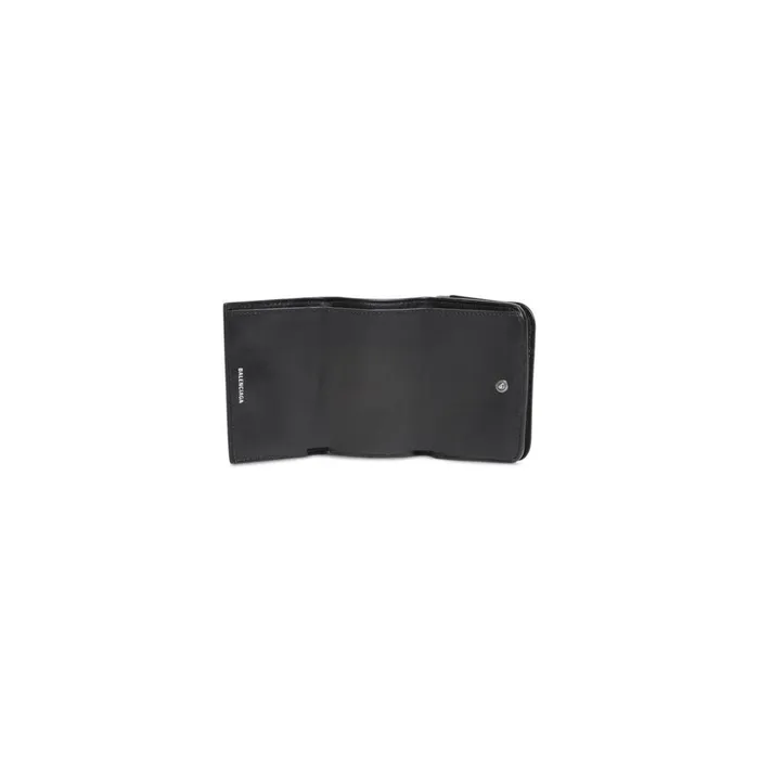 Women Wallets Balenciaga Le Cagole Mini Wallet In Black