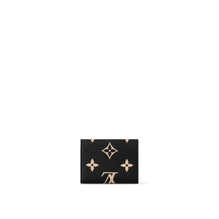 Women Wallets Louis Vuitton Louis Vuitton BlackBeige M80968 Victorine Wallet 8211 Louis Vuitton Handbag Store