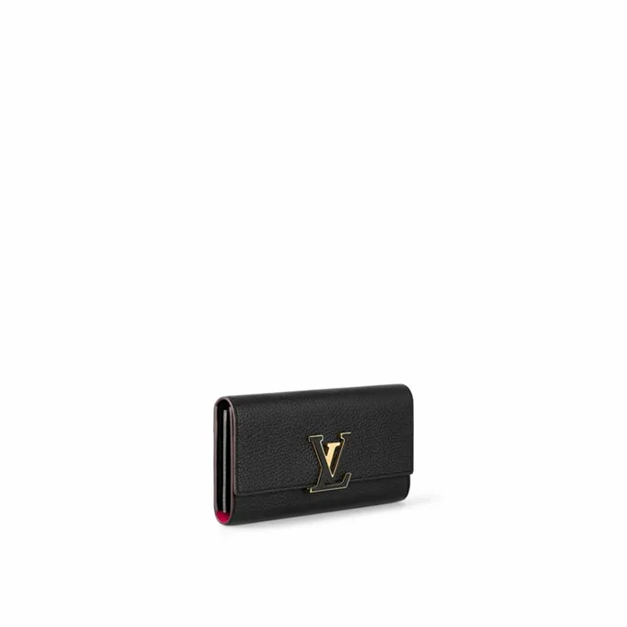 Women Wallets Louis Vuitton Louis Vuitton M61248 Capucines Wallet Black 8211 Louis Vuitton Handbag Store