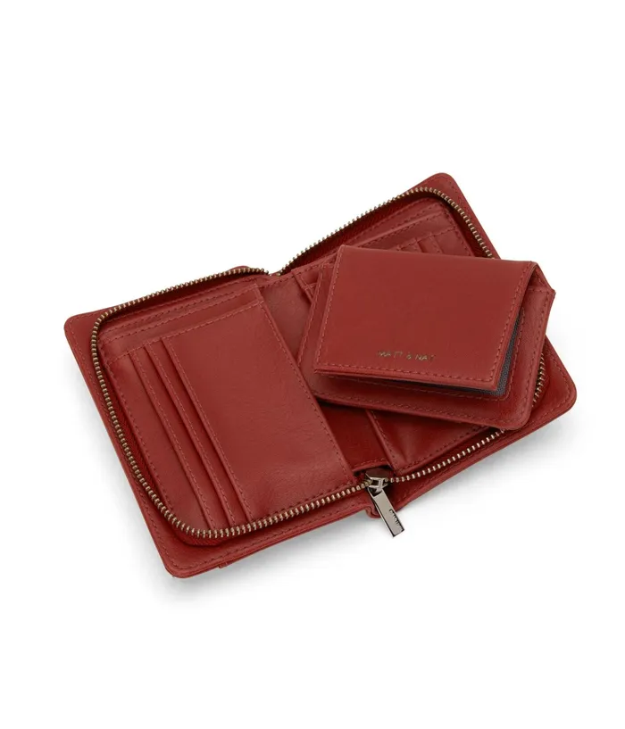 Women Webbersm Small Vegan Wallet 8211 Vintage Barn Matt and Nat Wallets
