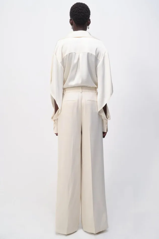 Women Yanna Shirt Natural White Jonathan Simkhai Tops and Bodysuits