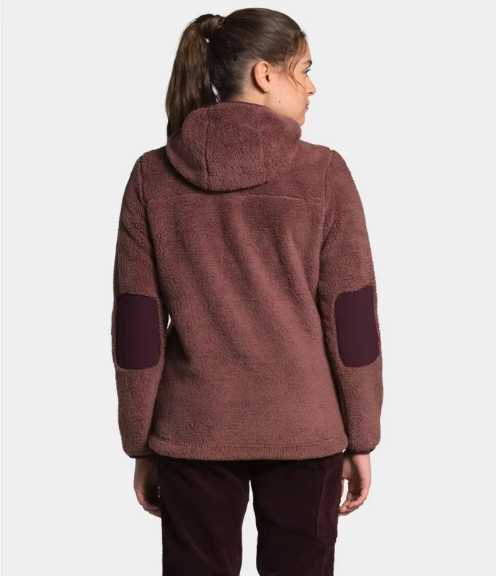 Womens CAMPSHIRE PULLOVER HOODIE 20 Marron Purpleroot Brown The North Face Fleece