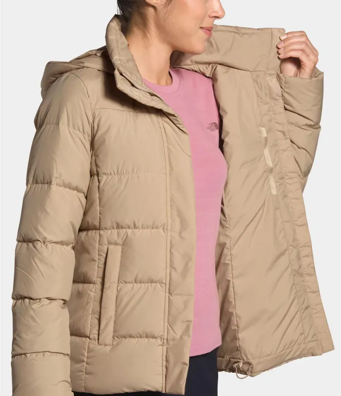 Womens Gotham Jacket Hawthorne Khaki The North Face Parkas