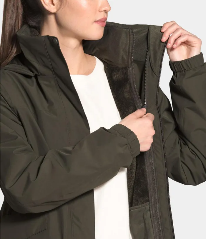 Womens Osito Triclimate Jacket New Taupe The North Face 3In1