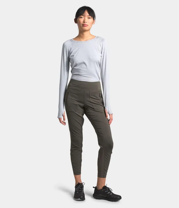 Womens Paramount Hybrid HighRise Tight New Taupe The North Face Leggings