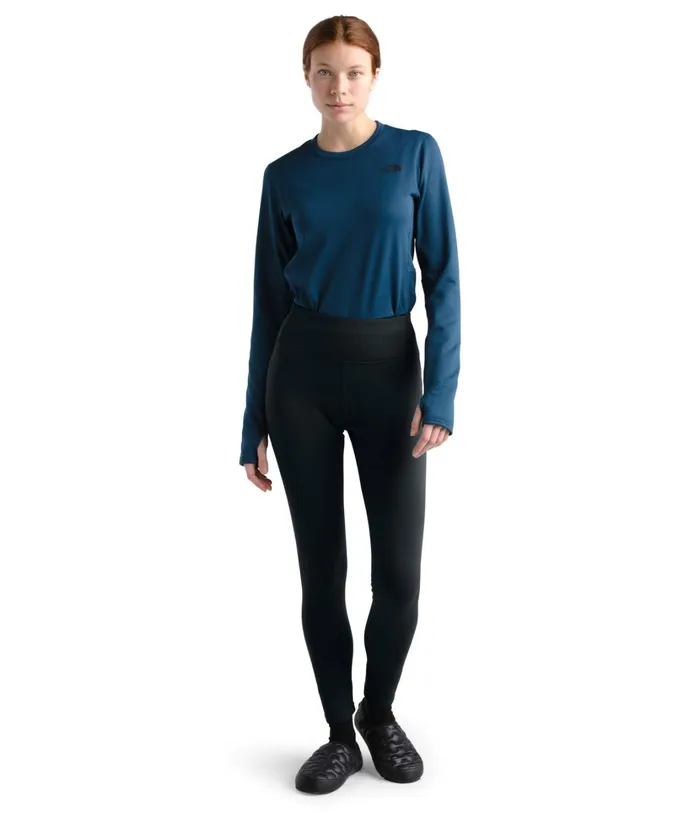 Womens UltraWarm Poly Tights Tnf Black The North Face Leggings