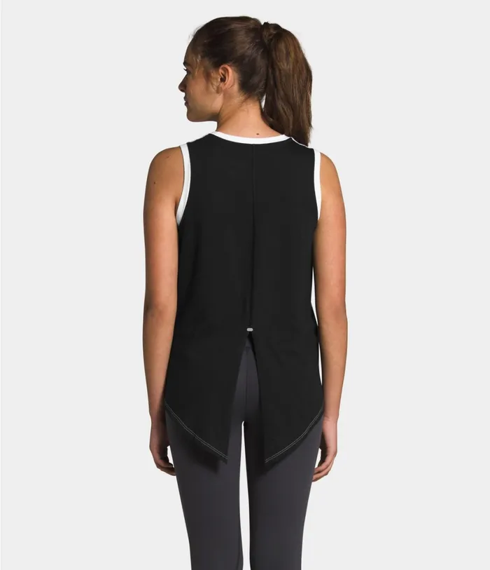 Womens Workout Novelty Tank Tnf Whitetnf Black The North Face Active Tops