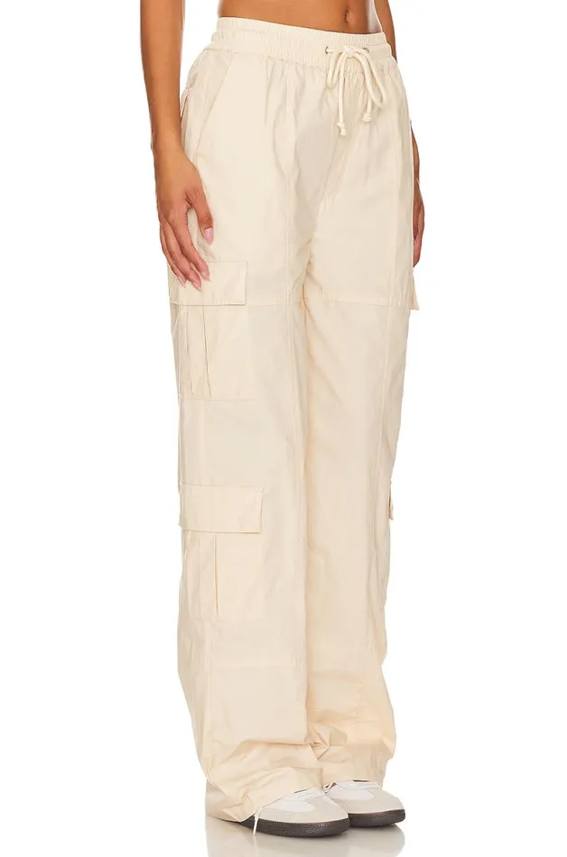 X Lindsi Lane Wren Cargo Pant Macadamia Neutral Women Lovers and Friends Pants