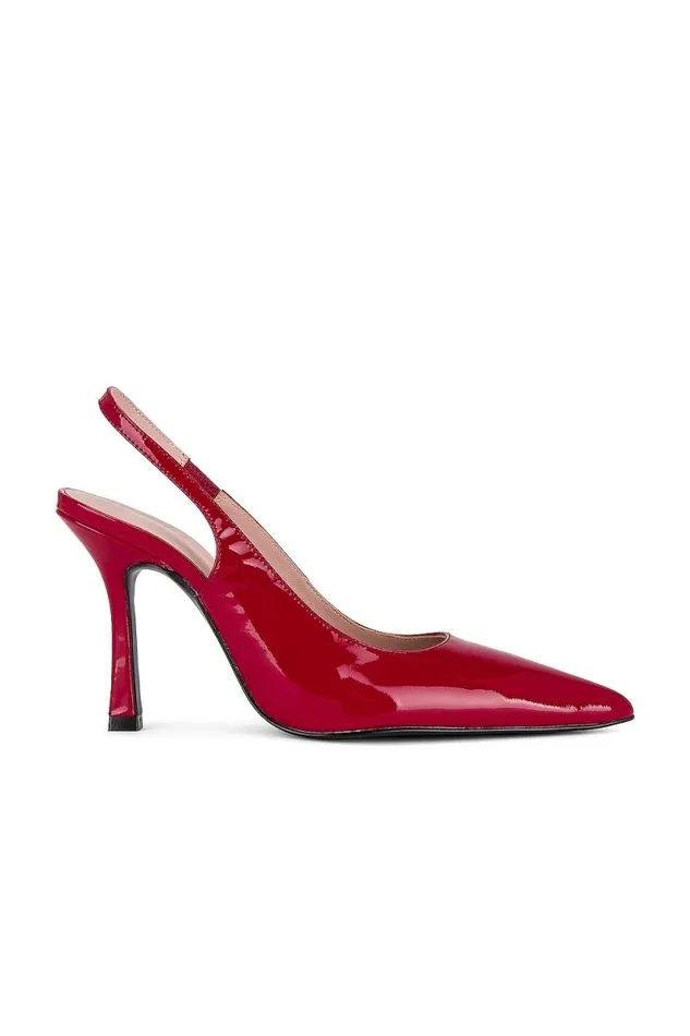 X Rachel Matia Heel Red Women Lovers and Friends Shoes
