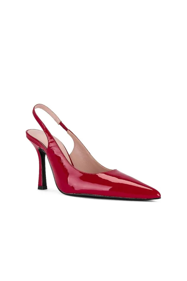 X Rachel Matia Heel Red Women Lovers and Friends Shoes