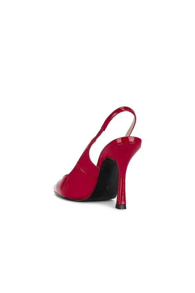 X Rachel Matia Heel Red Women Lovers and Friends Shoes