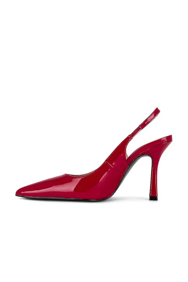 X Rachel Matia Heel Red Women Lovers and Friends Shoes