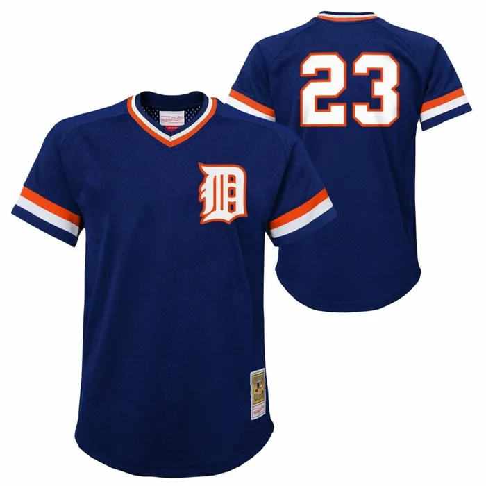 Youth Big Kids Mitchell and Ness Mesh BP Jersey Detroit Tigers 1984 Kirk Gibson Youth Big Kids Mitchell and Ness Mesh BP Jersey Detroit Tigers 1984 Kirk Gibson