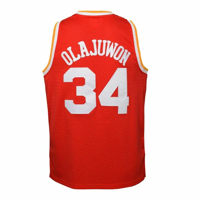 Youth Big Kids Mitchell and Ness Swingman Hakeem Olajuwon Houston Rockets Road 199394 Jersey Youth Big Kids Mitchell and Ness Swingman Hakeem Olajuwon Houston Rockets Road 199394 Jersey