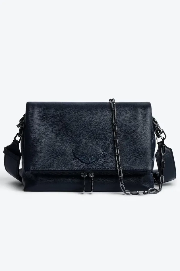 Zadig and Voltaire Bags ROCKY GRAINED INK 8211 WomenMen