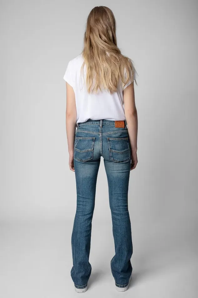 Zadig and Voltaire Denim HIPPIE DENIM LIGHT BLUE 8211 Women Zadig and Voltaire Denim HIPPIE DENIM LIGHT BLUE 8211 Women